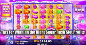 Tips for Winning the Right Sugar Rush Slot Profits